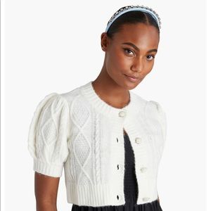 Hill House Ollie Cardigan in Coconut Milk, size S